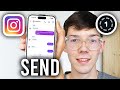 How To Send One Time View Photo On Instagram - Disappearing Photo