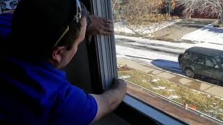 Remove and Replace Hurd Compression Tilt Double Hung Window  Sashes And Vinyl Jamb Liner