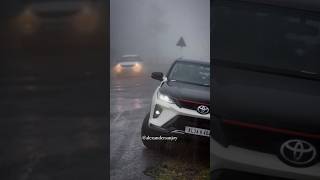 വാഗമൺ മഴയും കോടമഞ്ഞും… ASMR Kerala Rains 🌧️🥰 #vagamon #fortuner #legender #rainsounds #kerala