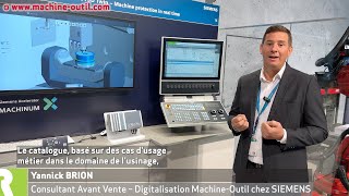 Logiciels basés sur des cas d'application d'usinage afin d'améliorer le process Siemens Machinum