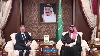 Saudi crown prince, U.S. Secretary of State discuss bilateral ties