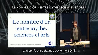 ✨Anne Boyé - Le nombre d'or : entre mythe, sciences et arts - Festival La Preuve par 9