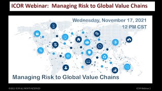 Minimizing Risk to Global Value Chains
