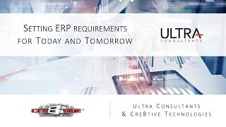 Setting ERP Requirements for Today & Tomorrow