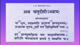 #Geeta  #chanting #Chapter14 by #Manasi Abhyankar #गीता पठण #अध्याय१४ स्वर #मानसी अभ्यंकर