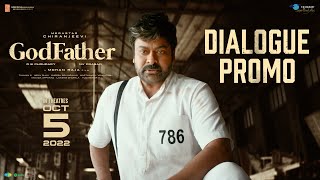 God Father Dialogue Promo | Megastar Chiranjeevi | Salman Khan | Mohan Raja