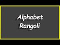 Python Programs #30: Alphabet Rangoli