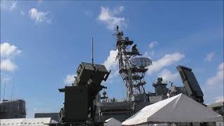 海上自衛隊の護衛艦「せんだい」寄港 鹿児島市の鹿児島港本港区北ふ頭に寄港　撮影日2023 . 7. 29