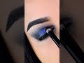 BLUE GLITTER Smokey eye using Colourpop Baroque eyeshadow palette #smokeyeyes #eyeshadowtutorial