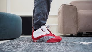 永不言败！艾佛森当年的神鞋Answer 4前世今生 不同复刻版本对比 Reebok Answer 4 2021 Review \u0026 On Feet!