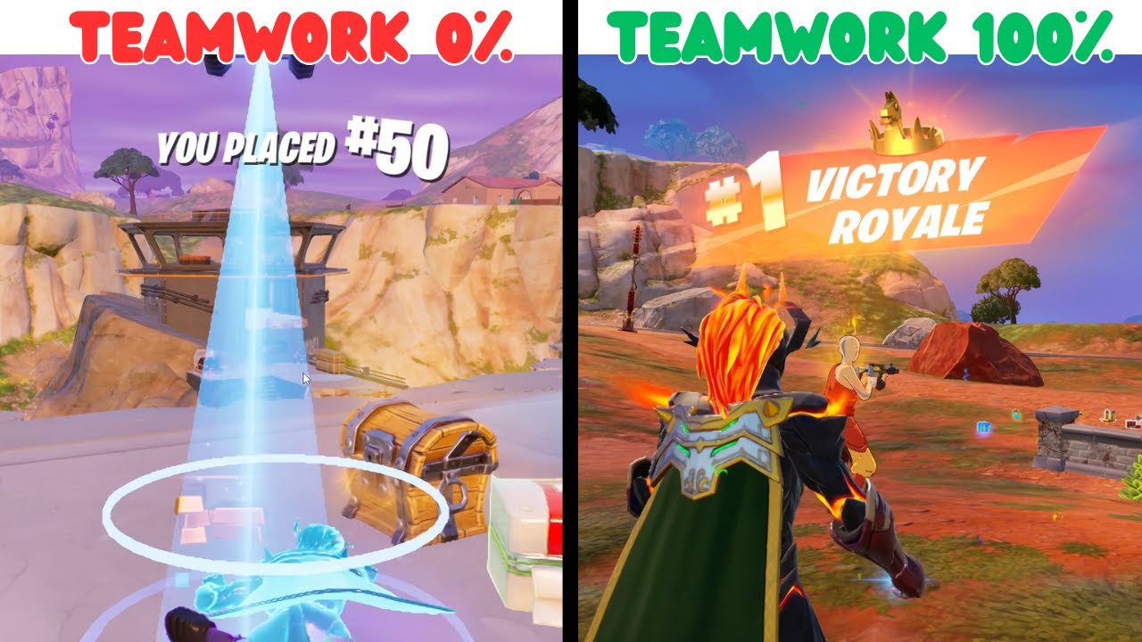 Zero Build Duo Teamwork Victory Royale Fortnite Gameplay Youtube