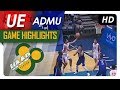 UE vs. ADMU | Game Highlights | UAAP 80 Men's Basketball | September 24, 2017