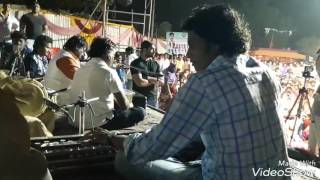 Anand_shinde with banjo master samir_bhai_patel programme in bikdin Anand_shinde with banjo master samir_bhai_patel programme in bikdin
