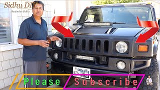 How To Remove Front Grille on HUMMER