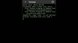 Python Program to Remove Punctuations From a String