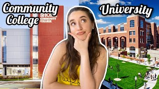 Transferring from Community College to University