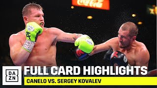 FULL CARD HIGHLIGHTS | Canelo vs. Sergey Kovalev
