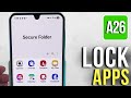 Samsung Galaxy A26 Tutorial - Lock and Protect Your Apps with Secure Folder