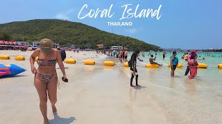 Koh Larn | Coral Island | Walk Tour Pattaya | Thailand 2024