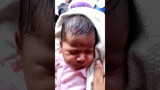 One Month baby | Funny Baby Reaction | Best Video of Funny Baby | Cute baby #shorts | Singam Style