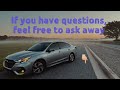 nameless performance axelback exhaust for 2024 subaru legacy sound test