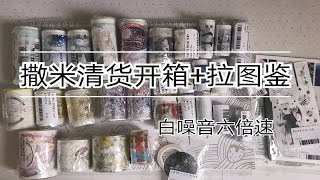 【开箱+拉图鉴】撒米清货开箱 六倍速白噪音拉图鉴