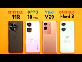 Oneplus 11R vs Oppo Reno 10 Pro vs Vivo v29 vs Oneplus Nord 3 - Quick Comparison