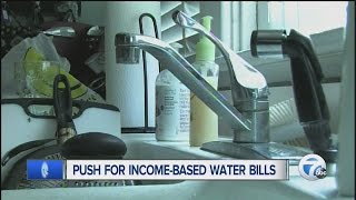 New push for income based water bills