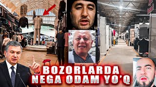 Bozorlarda nega odam yo'q 2-qism SIz Bilarmidingiz Uzbekistan Toshkent #2024