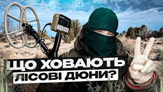 Що ховають лісові дюни? Пошук з металошукачем в Укрїні!