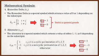 Intro to Continuum Mechanics Lecture 1 | Mathematical Preliminaries