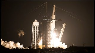 Launch of SpaceX Crew-1 Resilience with NASA astronauts to the International Space Station