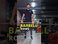 🥵 3 Biggest Mistakes in Barbell Rows! #shorts