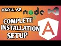 Angular : Complete installation setup of Angular CLI, Node Js And NPM (Using Command Prompt)