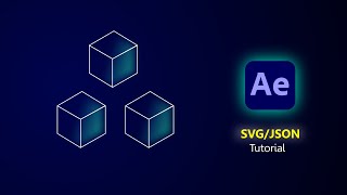 How to  create website morphing icon animation in Adobe After Effects? Render SVG/JSON