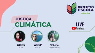 Bate-papo sobre Justiça Climática