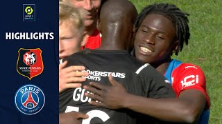 STADE RENNAIS FC - PARIS SAINT-GERMAIN (2 - 0) - Highlights - (SRFC - PSG) / 2021-2022