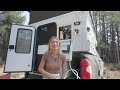 her 4x4 truck camper tiny home