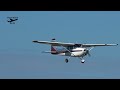 1959 built cessna 172 *d eroq* landing at berlin gatow airfield old fastback square fin design