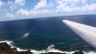 Fantastic HD Boeing 717 Ocean Approach And Landing In Lihue Kauai!!!