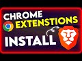 How to install Chrome Extensions on Brave Browser | Tutorial 2024