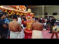 sree muthappan thiruvappana theyyam sree muthappan vellattam in ajman indian association hall 2022