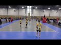 2024 volleyball canada nationals 🏐 edmonton 14u boys day 1 am wave court 12 2024.05.16