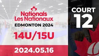 2024 Volleyball Canada Nationals 🏐 Edmonton: 14U Boys | Day 1 - AM Wave | Court 12 [2024.05.16]