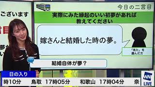 武藤彩芽　ホームで一言(2021/01/06)水