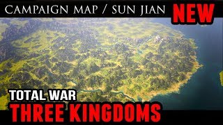 Total War: 3 Kingdoms - Campaign Map and Sun Jian (Trailer Analysis)