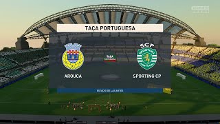 Arouca vs Sporting CP (24/01/2023) Semi-final Taça da Liga FIFA 23