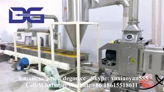 Twin screw extruder 200kg frk rice production making machines artificial rice extrusion plant