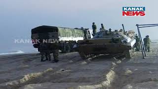 Navy Day Celebrations In Puri: Indian Army Tanks Arrive At Puri Beach | Details