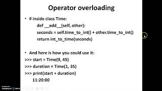 Module 4 Classes and Methods 2
